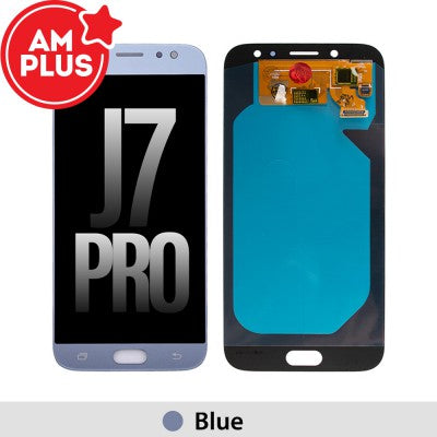 Tecguru-Samsung Galaxy J7 Pro (2017) J730F OLED Screen Replacement Digitizer GH97-20736B (Service Pack)-Blue Tecguru-Samsung Galaxy J7 Pro (2017) J730F OLED Screen Replacement Digitizer GH97-20736B (Service Pack)-Blue